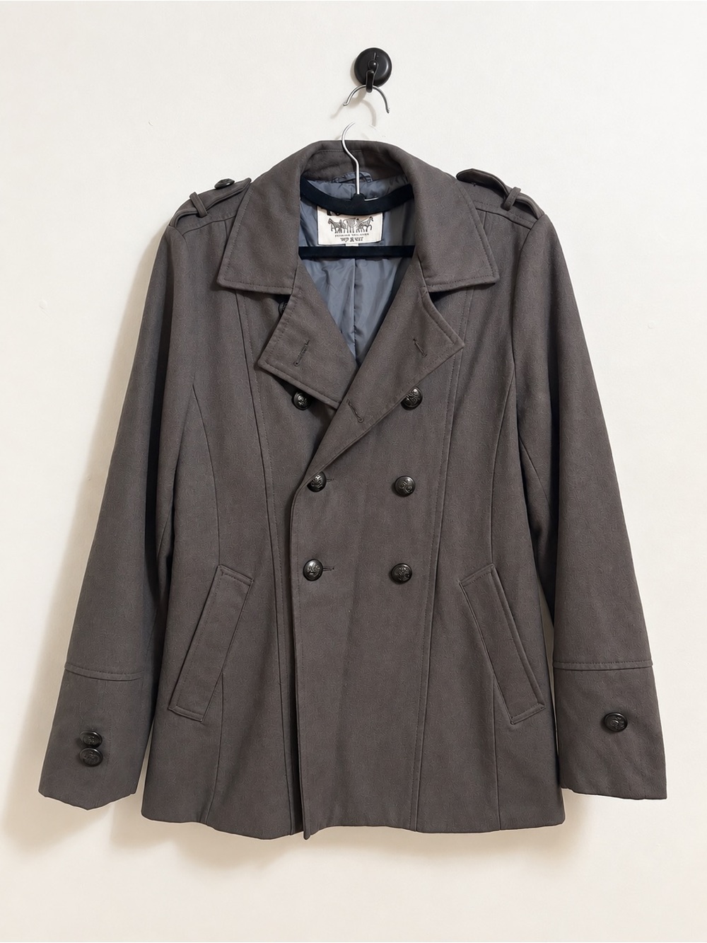 Levi’s Women’s Wool Blend Double Breasted Peacoat